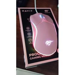 Mouse Gamer Havit MS1029 Pink