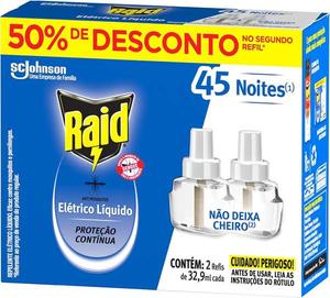 [Regional] Raid Repelente Eletrico Líquido,