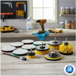 Kit 12un Escova Rotativa Multiuso