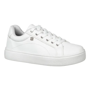 Tenis Feminino Branco Casual Clássico