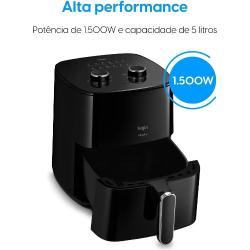 Fritadeira Air Fryer Elgin 5l