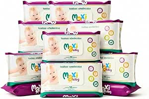 Kit com 10 Toalhas Lenços