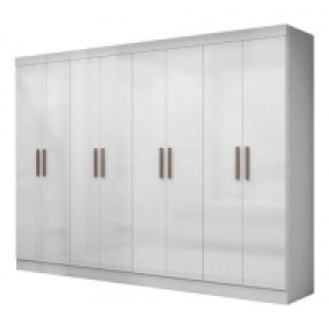 Guarda Roupa Casal Branco Paris