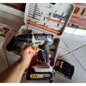 Parafusadeira Furadeira Sem Fio Gradiente