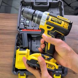 Parafusadeira Furadeira Impacto Sem Fio