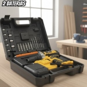 Parafusadeira Furadeira Impacto Sem Fio