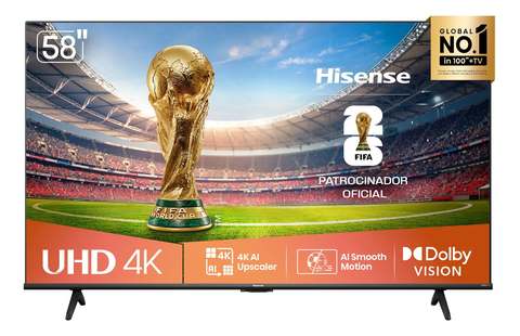 Hisense Smart TV 4K 58