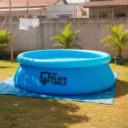 Piscina Inflável Redonda 1400l Resistente