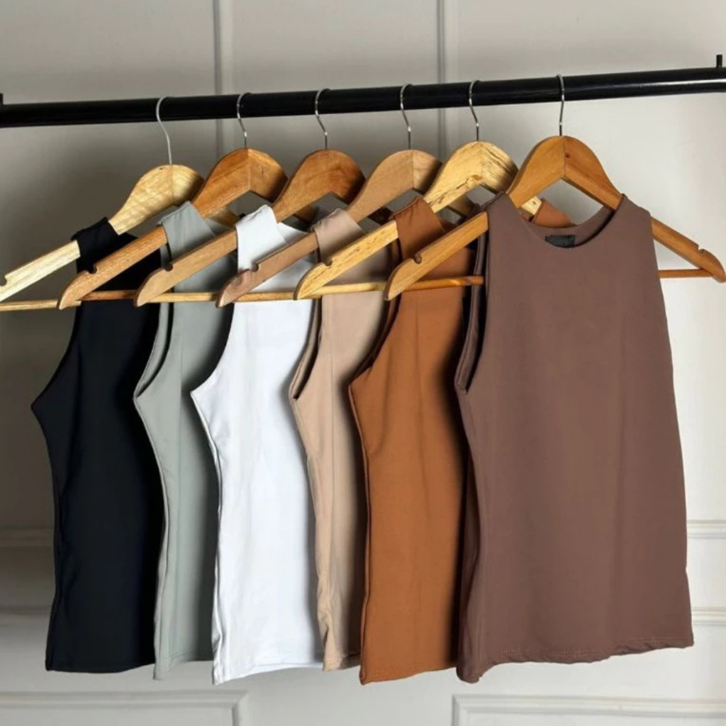 Regata Blusinha Feminina Suplex Duplo