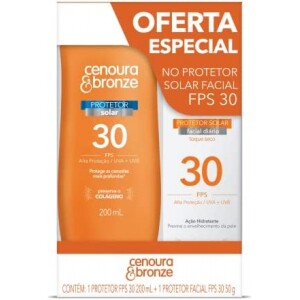Kit Protetor Solar Cenoura e