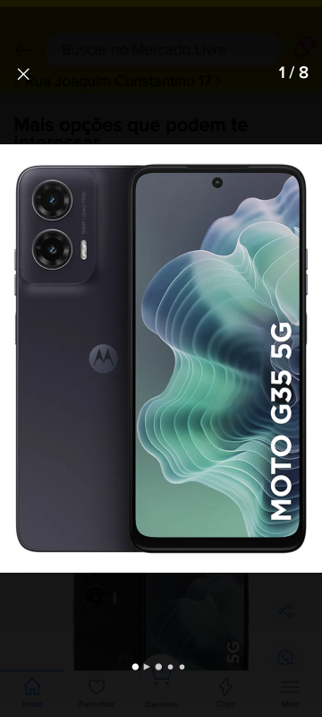 Smartphone Motorola Moto g35 128GB