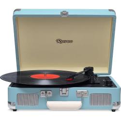 Vitrola Chrome Light Blue com