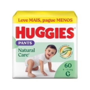 Fralda Huggies Natural Care Roupinha