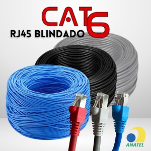 Cabo de Rede Cat6 RJ45