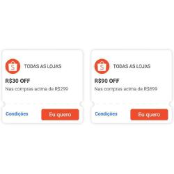 Novos Cupons Shopee