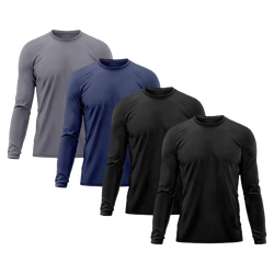 Kit 4 Camiseta Masculina Segunda