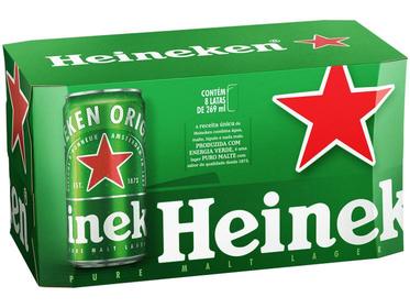 Heineken Cerveja Lata 269ml Pack