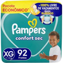 Fralda Pampers Confort Sec XG
