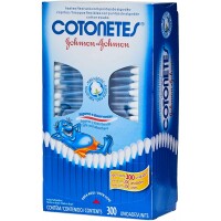 Cotonetes Hastes Flexíveis, 300un