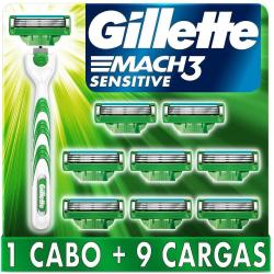 Aparelho De Barbear Mach3 Sensitive