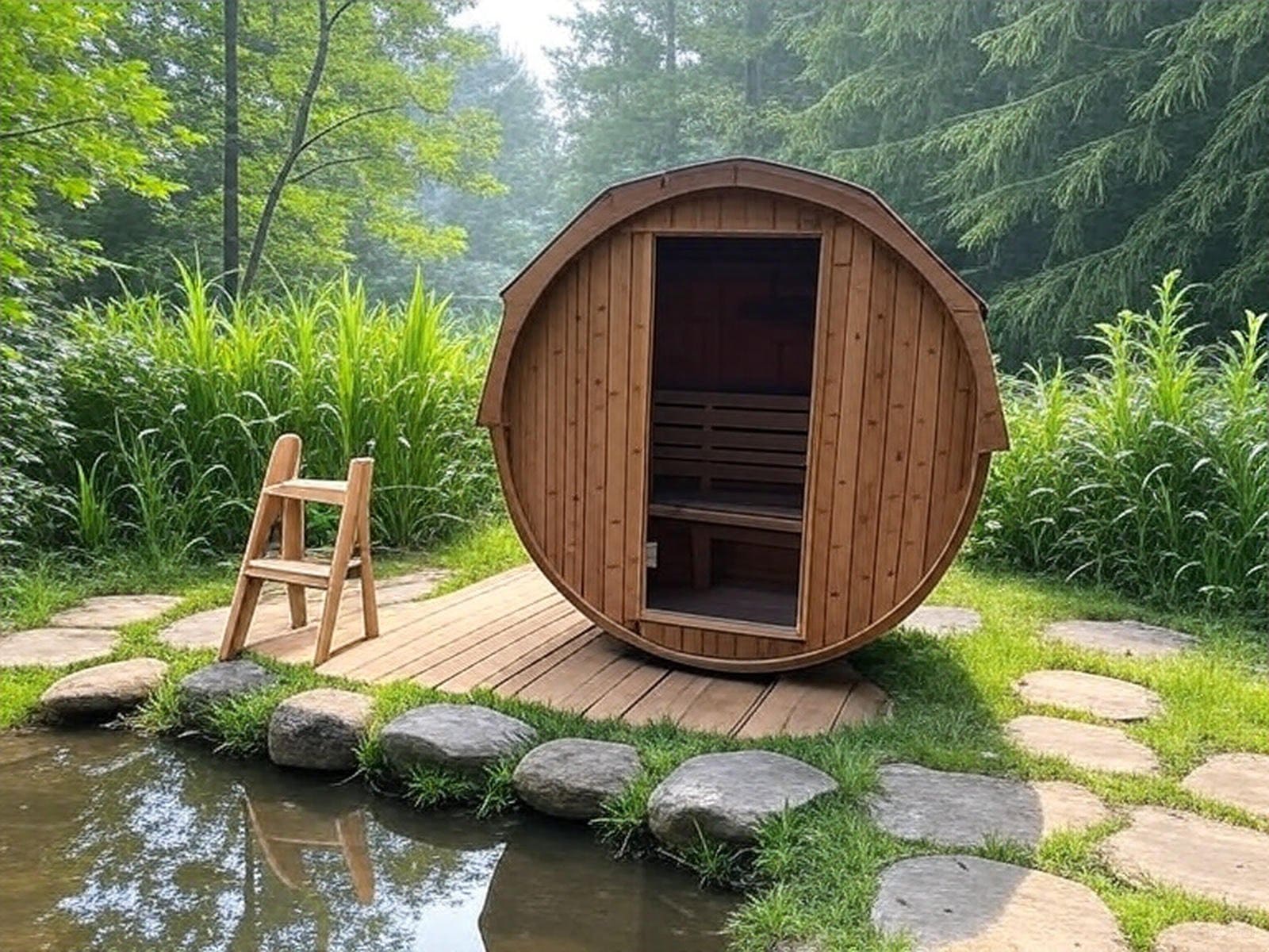 Sala de Sauna para 2 Personas