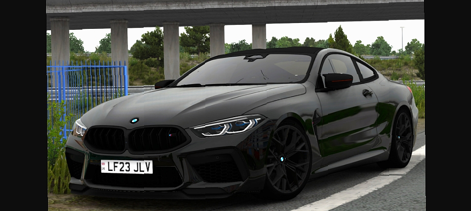 МОД BMW M8 F92 v1.6 ДЛЯ EURO TRUCK SIMULATOR 2