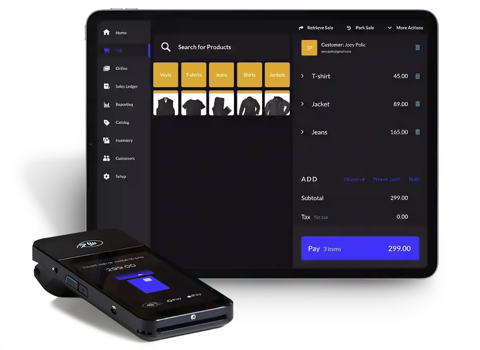 Custom Retail & Wholesale POS System