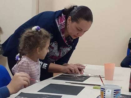 Мастер-класс для детей с ограниченными возможностями здоровья станицы Галюгаевской