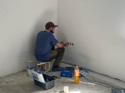 В Пятигорске на финишную прямую выходит ремонт спортивной школы №1, старейшей спортшколы в городе