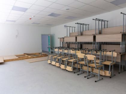 В ремонтируемых школах Ставрополя приступили ко внутренней отделке помещений