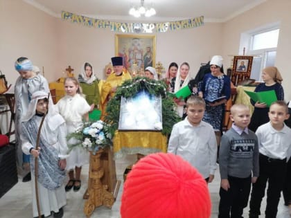 Рождественский концерт прошел в храме села Ивановского