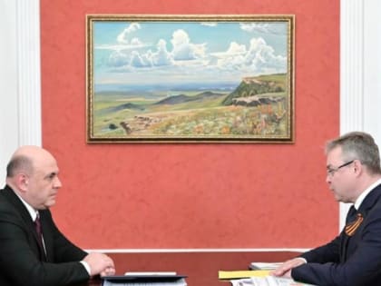 Рост зарплат на Ставрополье и инвестиции обсудили премьер-министр Мишустин и губернатор Владимиров