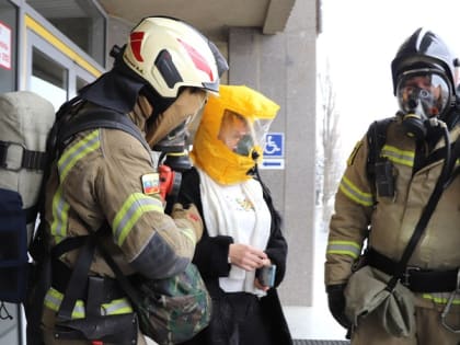 В Ставрополе прошли пожарные учения