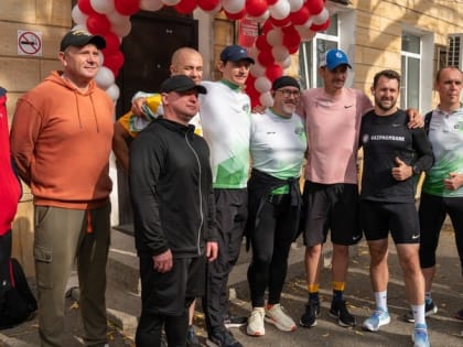 Спортсмен, победивший лейкоз, пробежал марафон в Ставрополе