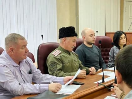 Штаб народных дружин Невинномысска обсудил охрану общественного порядка в городе