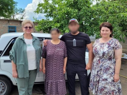 Сотрудники администрации округа продолжают проводить встречи с участниками специальной военной операции, прибывающими домой в краткосрочный отпуск