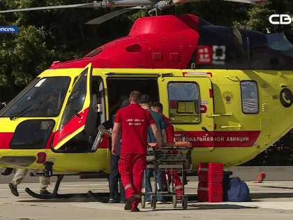 Жизнь трёхлетней девочки на Ставрополье спасли благодаря медицинскому вертолёту