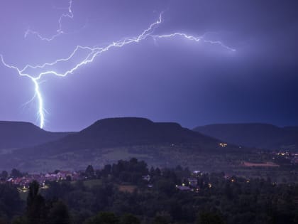 Синоптики прогнозируют сильный грозовой дождь и град в конце недели на Ставрополье