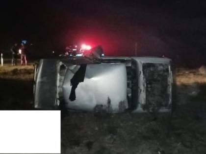 Водитель-бесправник погиб в перевёрнутой машине на Ставрополье