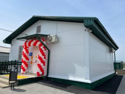 Новый ФАП открыли в селе Сунжа-Ворошиловка Предгорного округа