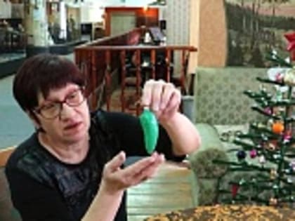 Новогодний привет из XX века. Ёлочные игрушки-овощи