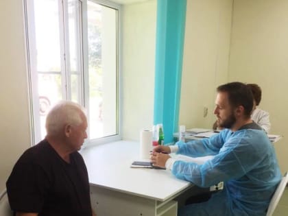 Специалисты Краевой клинической  больницы  —  в  селе Грушевском
