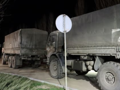 Ещё около 50 тонн продуктов и обмундирования привезли власти Ставрополья на передовую