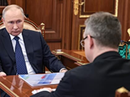 В Москве Президент России Владимир Путин и Губернатор Ставрополья Владимир Владимиров обсудили вопросы укрепления региональной системы здравоохранения