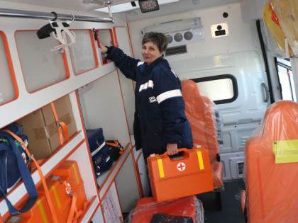 Новую машину получил автопарк скорой помощи райбольницы на Ставрополье