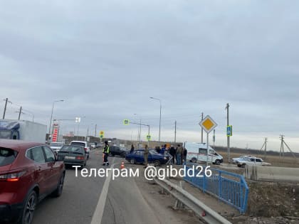 На Ставрополье пожилой водитель спровоцивал ДТП и погиб