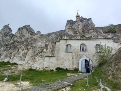 Ставропольские паломники посетили пещерные монастыри Воронежской земли