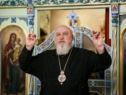 Митрополит Кирилл совершил Божественную литургию в домовом храме священномученика Игнатия Богоносца