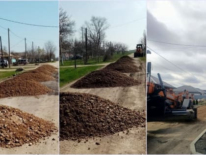 В Георгиевском округе продолжается грейдирование дорог