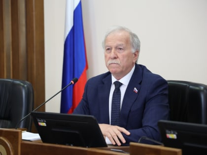 Николай Великдань подвел итоги работы краевой Думы в 2023 году